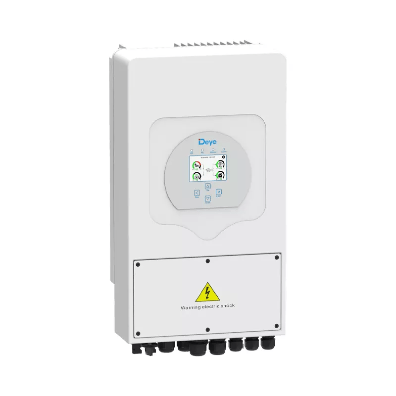 Invertor Deye Hibrid 6KW monofazat + Baterie LPF 5.12KWh + 10 Panouri LONGI 610W Hi-MO X6
