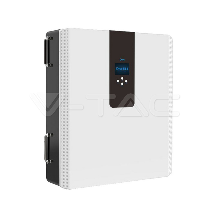 Invertor DEYE Hibrid 5KW monofazat + Baterie LPF 5.3KW Sistem All-In-One + 10 Panouri LONGI 610W Hi-MO X6
