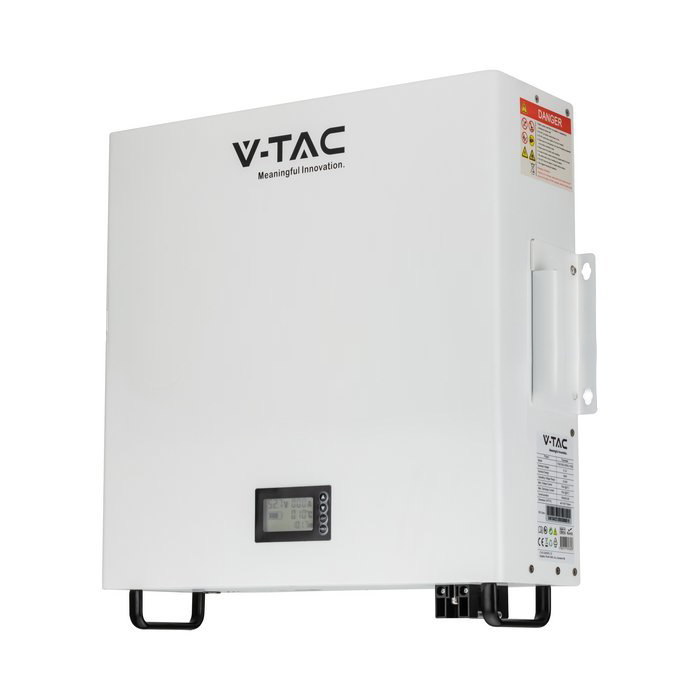 Baterie 5.12kWh V-TAC LiFePO₄, low voltage